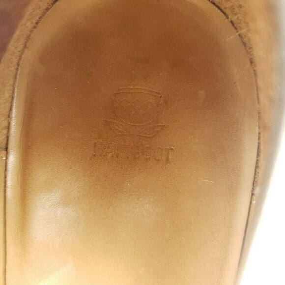 Navyboot Switzerland Silver MADE IN ITALY Horsebit Oxford Penny Loafers Size 39 - Picture 10 of 11